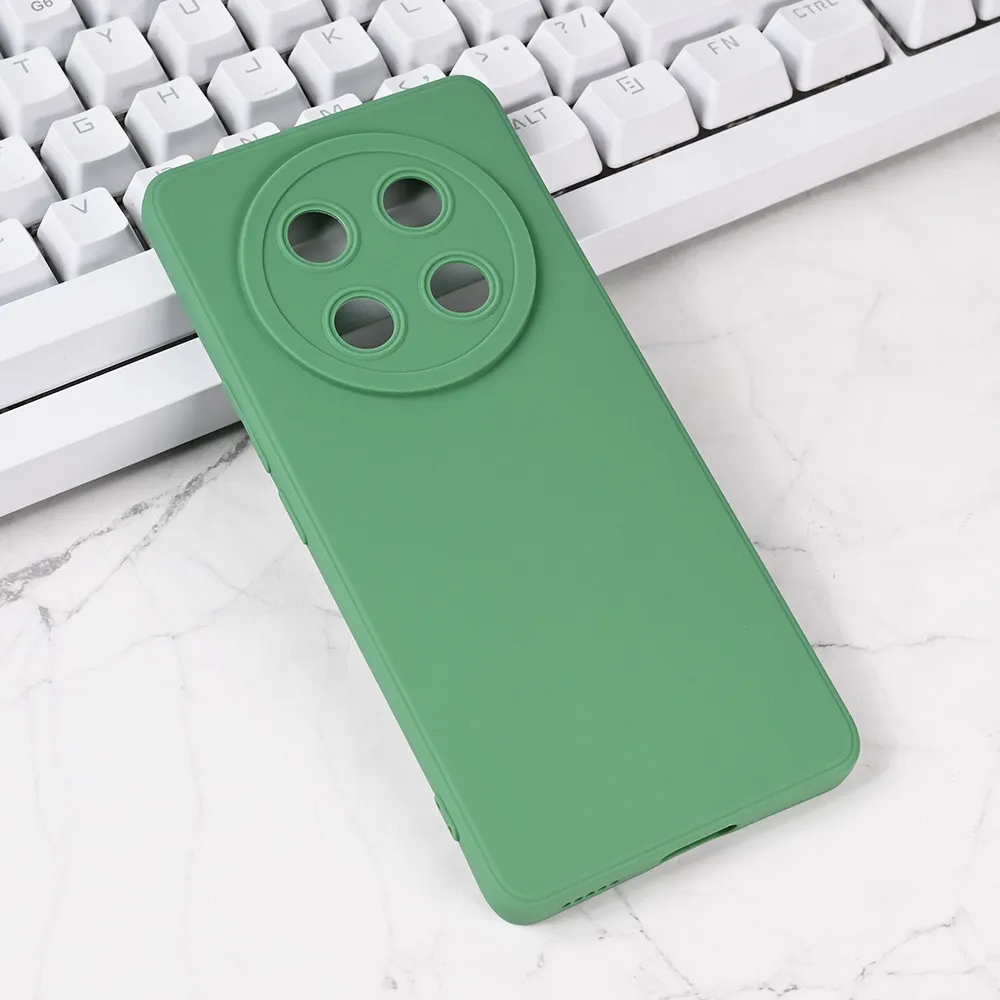 Torbica Silikon Pro Camera za Honor Magic 7 Lite zelena