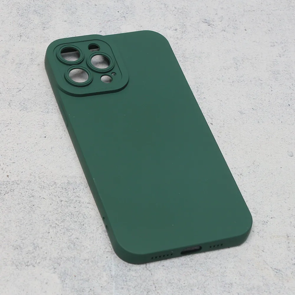 Torbica Silikon Pro Camera za iPhone 13 Pro Max 6.7 tamno zelena