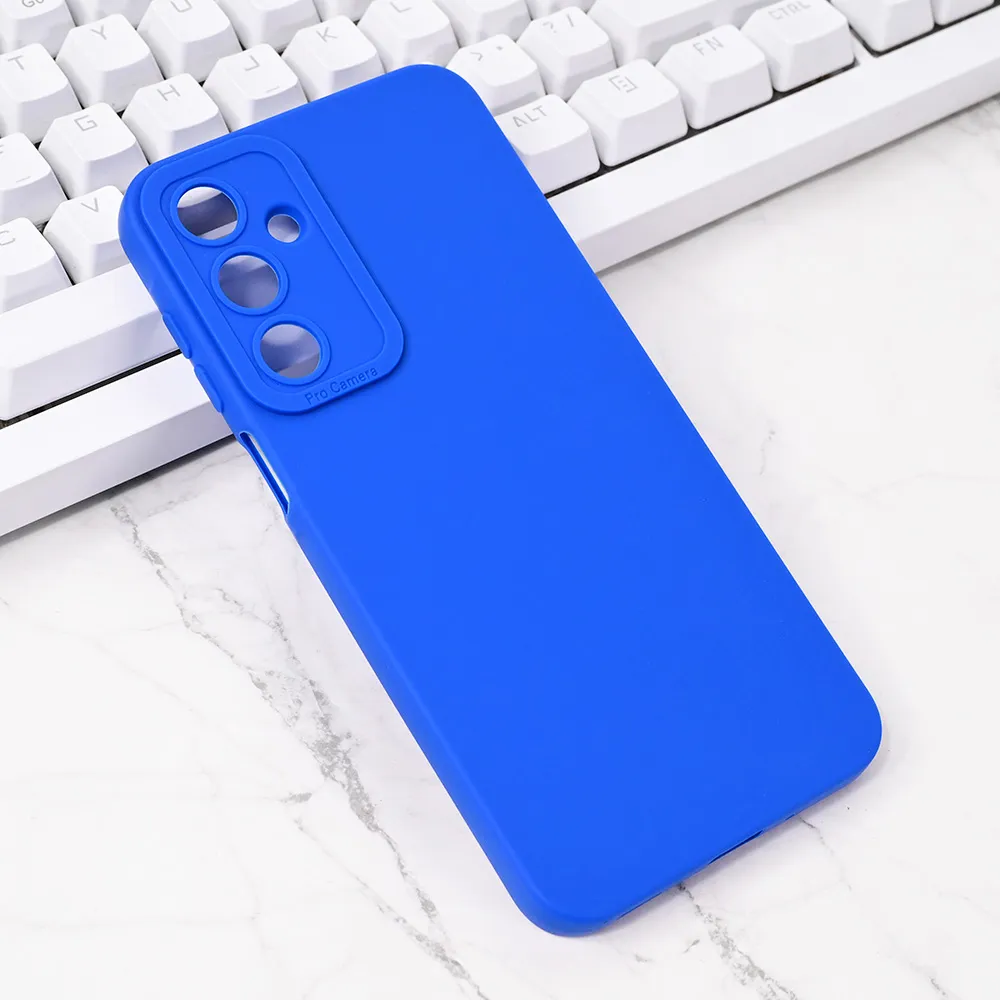 Torbica Silikon Pro Camera za Samsung A165B Galaxy A16 5G tamno plava