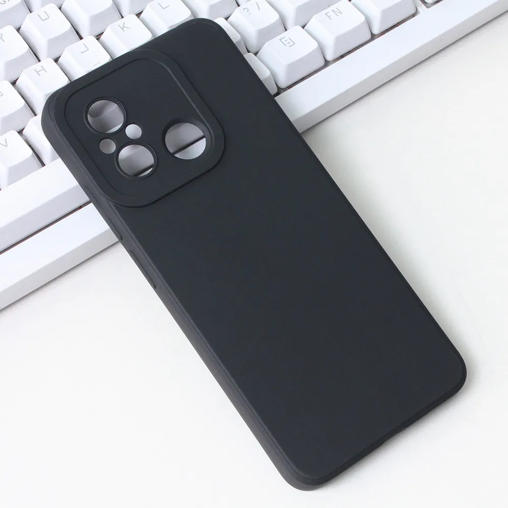 Torbica Silikon Pro Camera za Xiaomi Redmi 12C crna