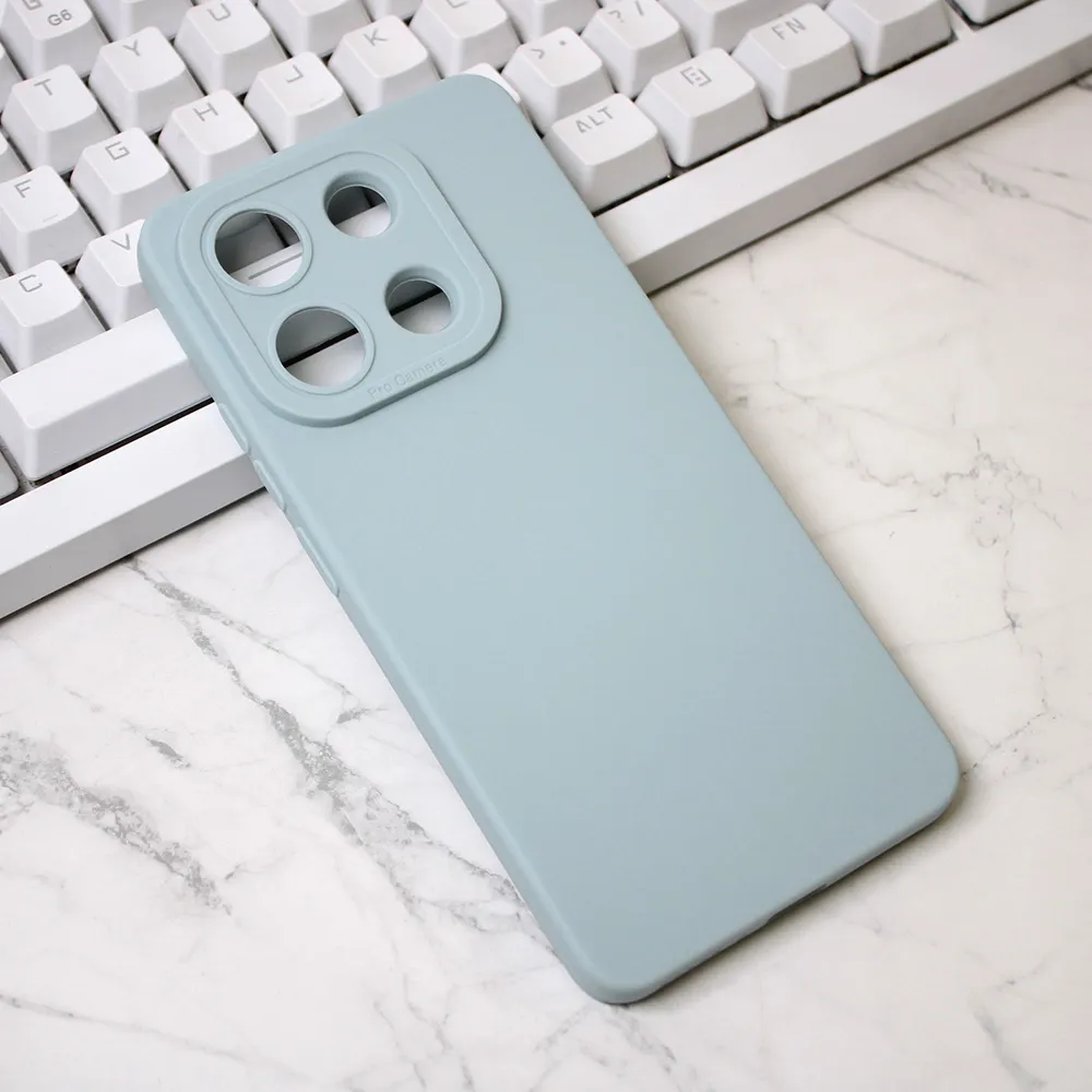 Torbica Silikon Pro Camera za Xiaomi Redmi Note 13 4G (EU) svetlo plava
