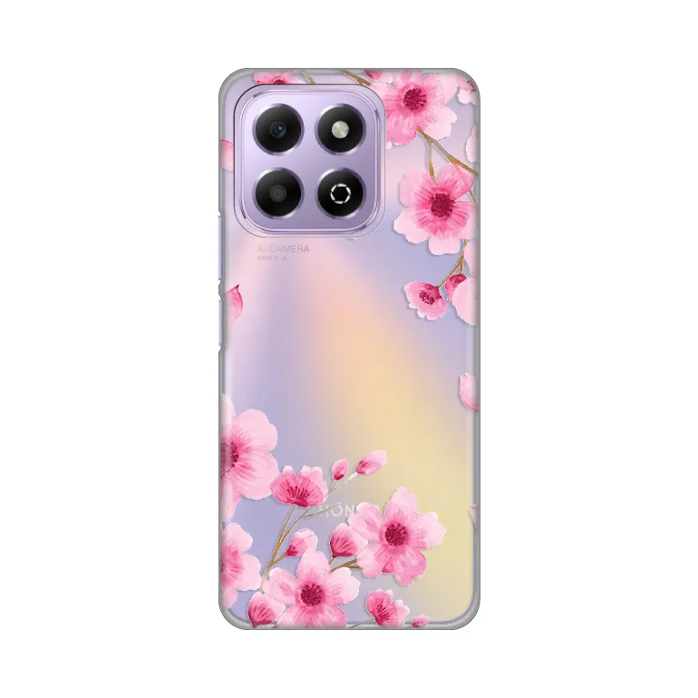 Torbica Silikonska Print Skin za Honor X6b Rose Flowers