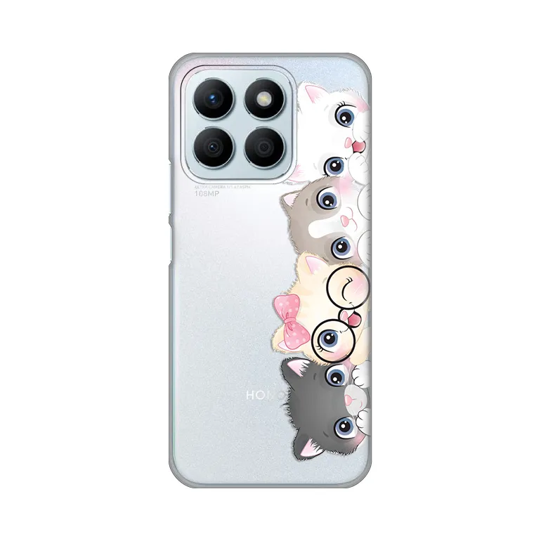 Torbica Silikonska Print Skin za Honor X8b Cats