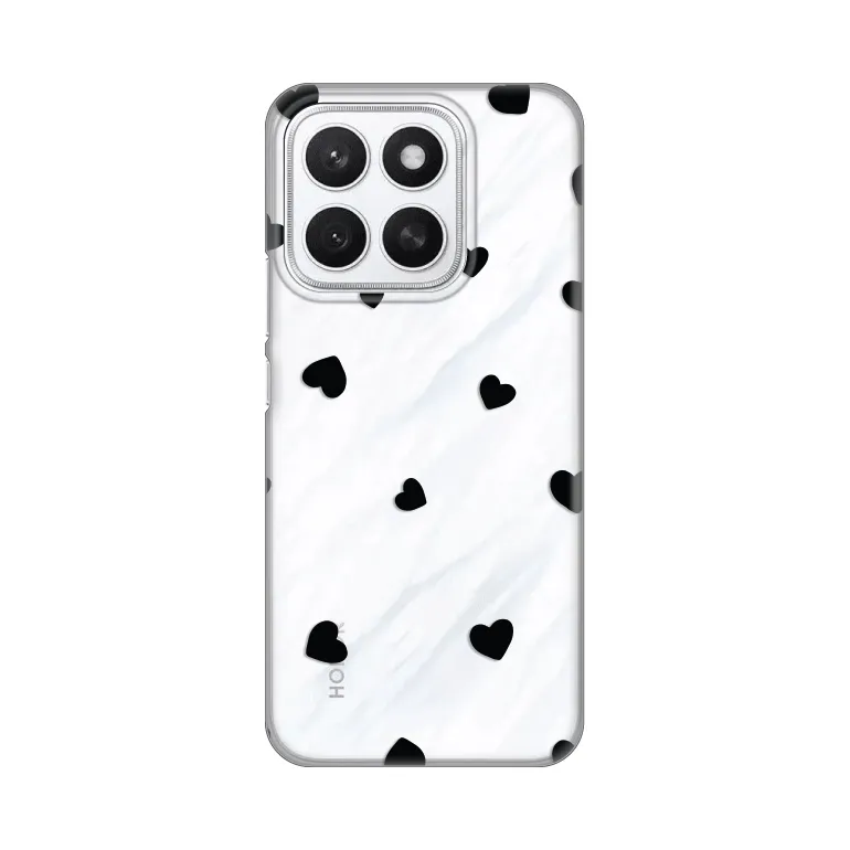 Maska za Honor X8c Hearts Silikonska Print Skin