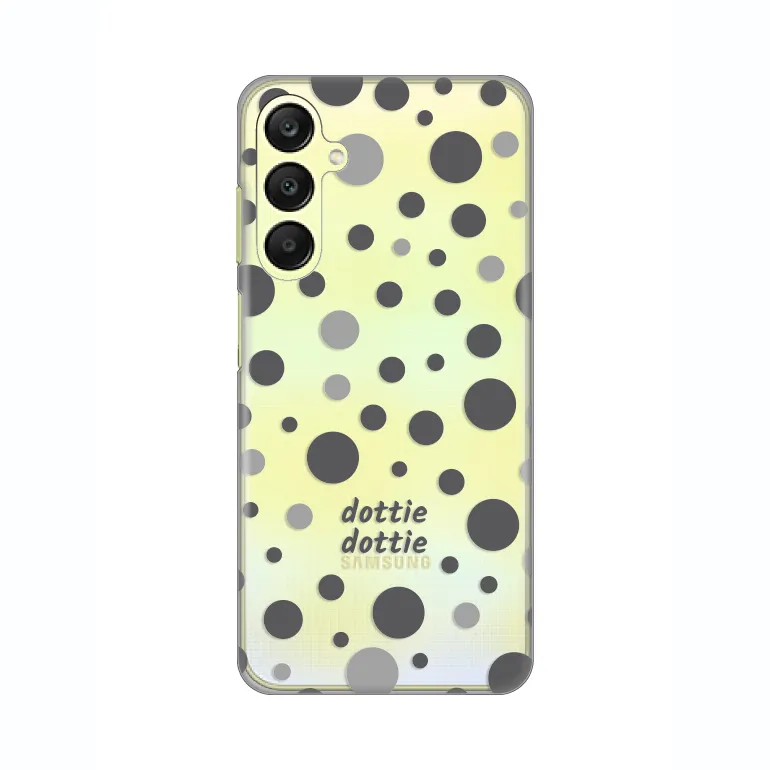 Torbica Silikonska Print Skin za Samsung A256B Galaxy A25 5G Dottie Dottie Gray