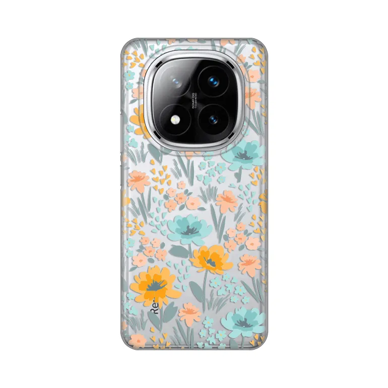 Maska za Xiaomi Redmi Note 14 Pro Plus Lovely Flowers Silikonska Print Skin