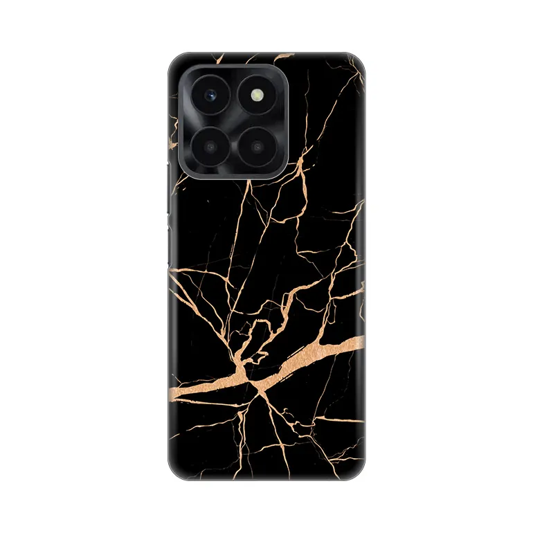 Torbica Silikonska Print za Honor X6a All Black