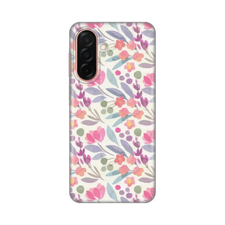Torbica Silikonska Print za Samsung A266B Galaxy A26 5G Watercolor Flowers