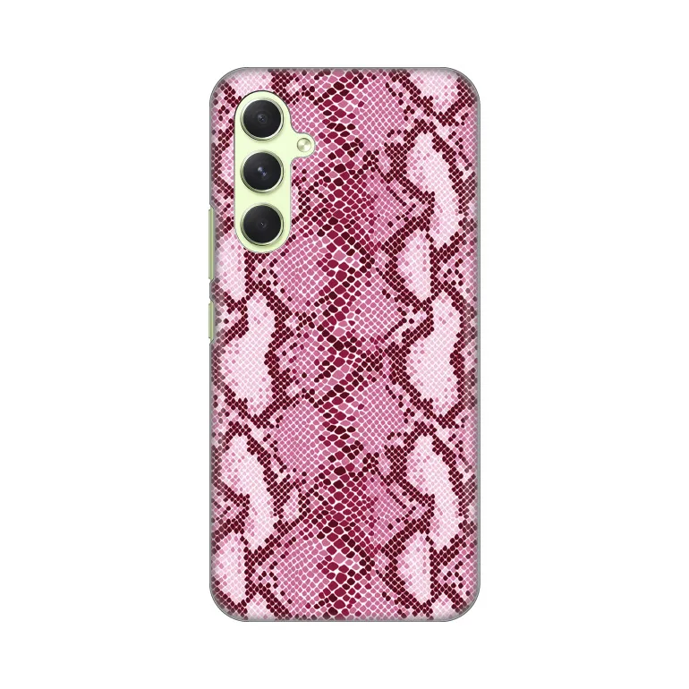 Torbica Silikonska Print za Samsung A546B Galaxy A54 5G Pink Snake