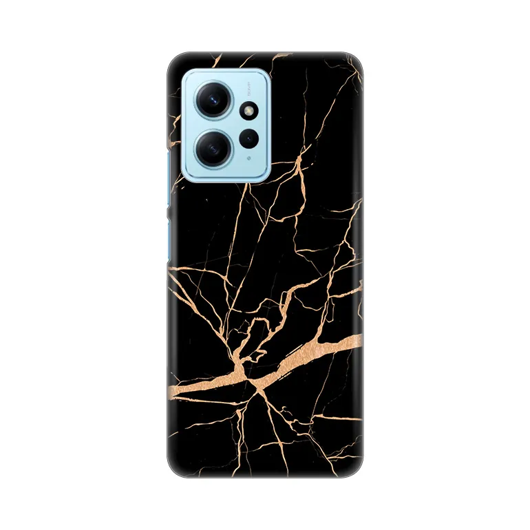 Torbica Silikonska Print za Xiaomi Redmi Note 12 4G (EU) All Black