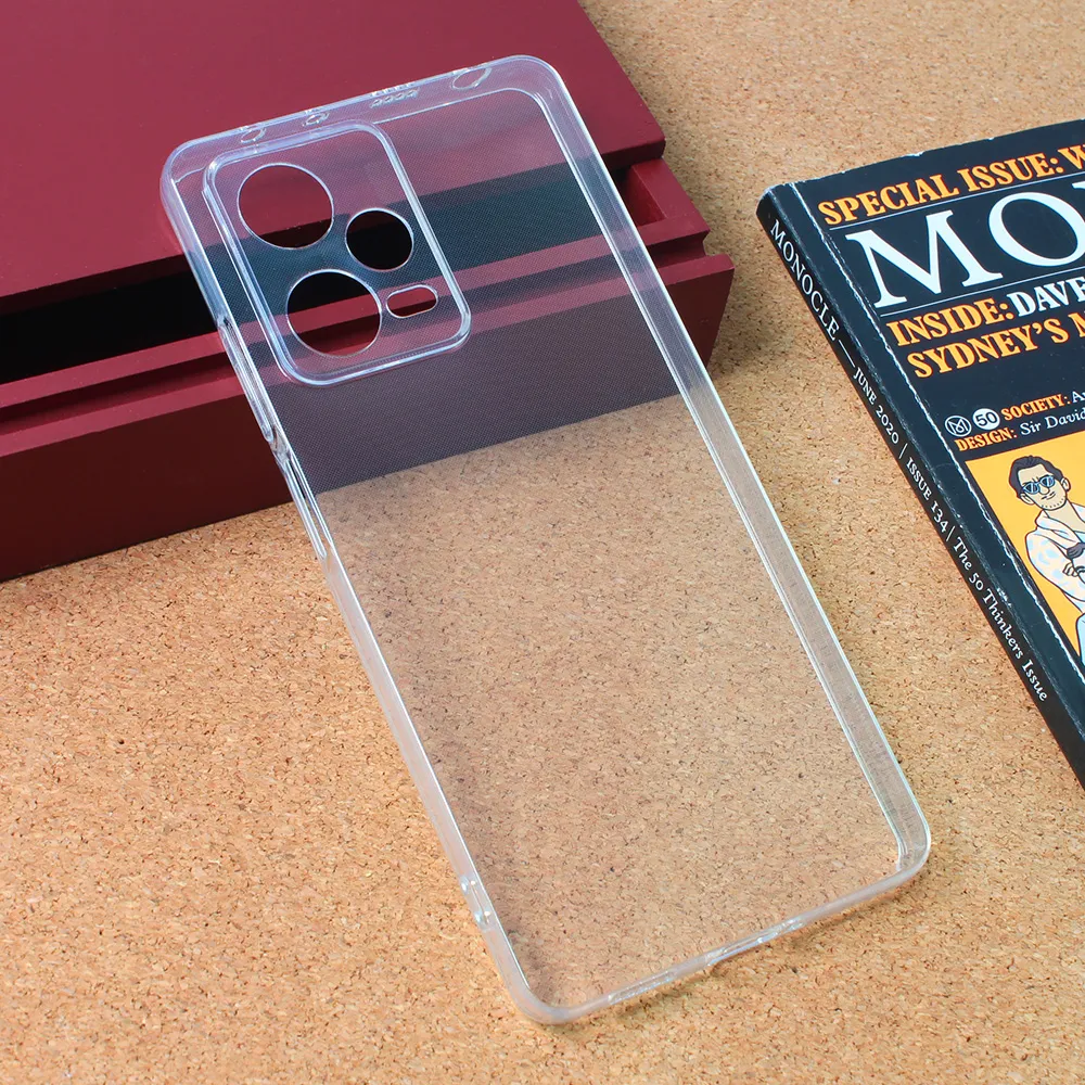 Torbica silikonska Ultra Thin za Xiaomi Redmi Note 12 Pro 5G (EU) transparent
