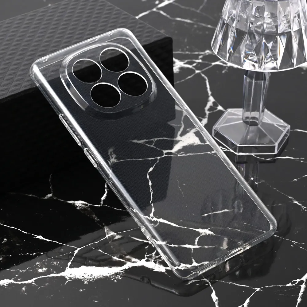 Torbica silikonska Ultra Thin za Xiaomi Redmi Note 14 Pro Plus (EU) transparent