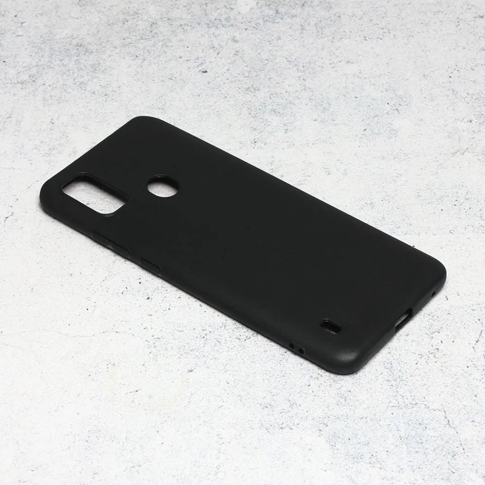 Torbica silikonska Ultra Thin za ZTE Blade A51 mat crna