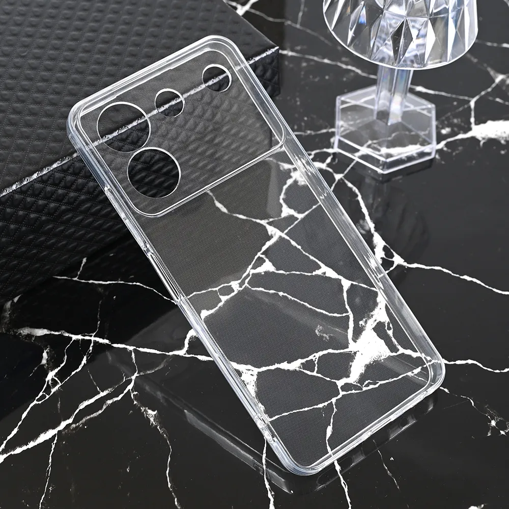 Torbica silikonska Ultra Thin za ZTE Blade A54 transparent