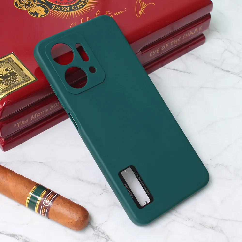 Torbica Soft Silicone za Honor X7a zelena