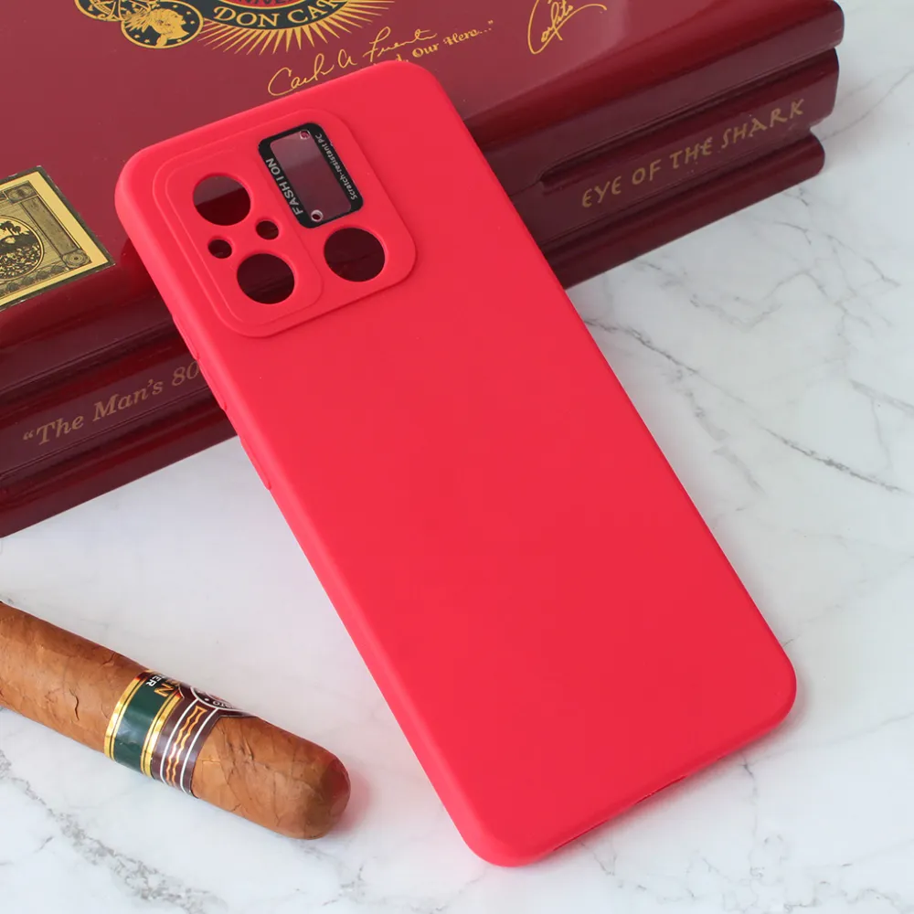Torbica Soft Silicone za Xiaomi Redmi 12C crvena