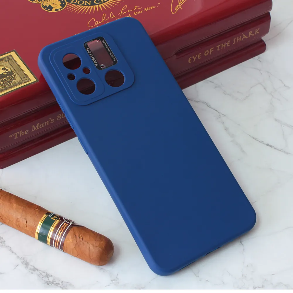 Torbica Soft Silicone za Xiaomi Redmi 12C plava