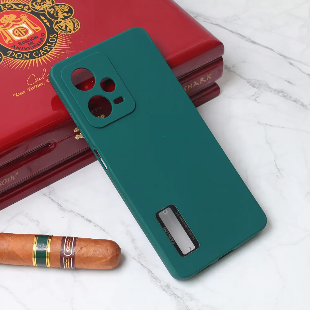 Torbica Soft Silicone za Xiaomi Redmi Note 12 Pro 5G (EU) zelena