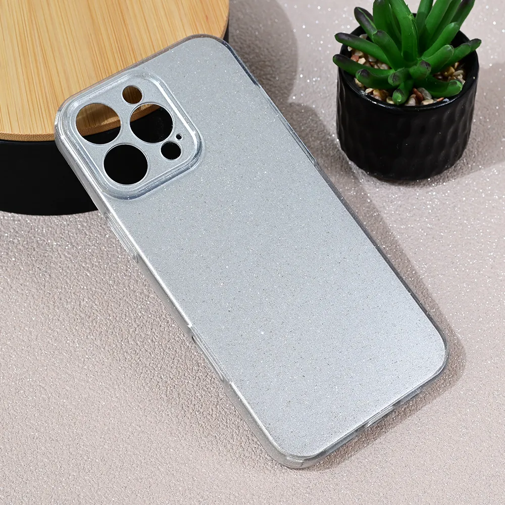 Torbica Sparkle Dust za iPhone 16 Pro Max 6.9 srebrna