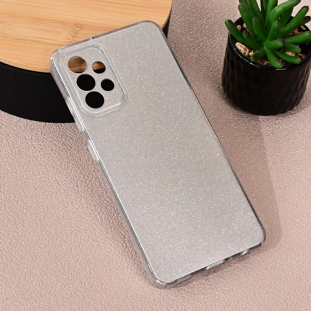 Torbica Sparkle Dust za Samsung A325F Galaxy A32 4G (EU) srebrna