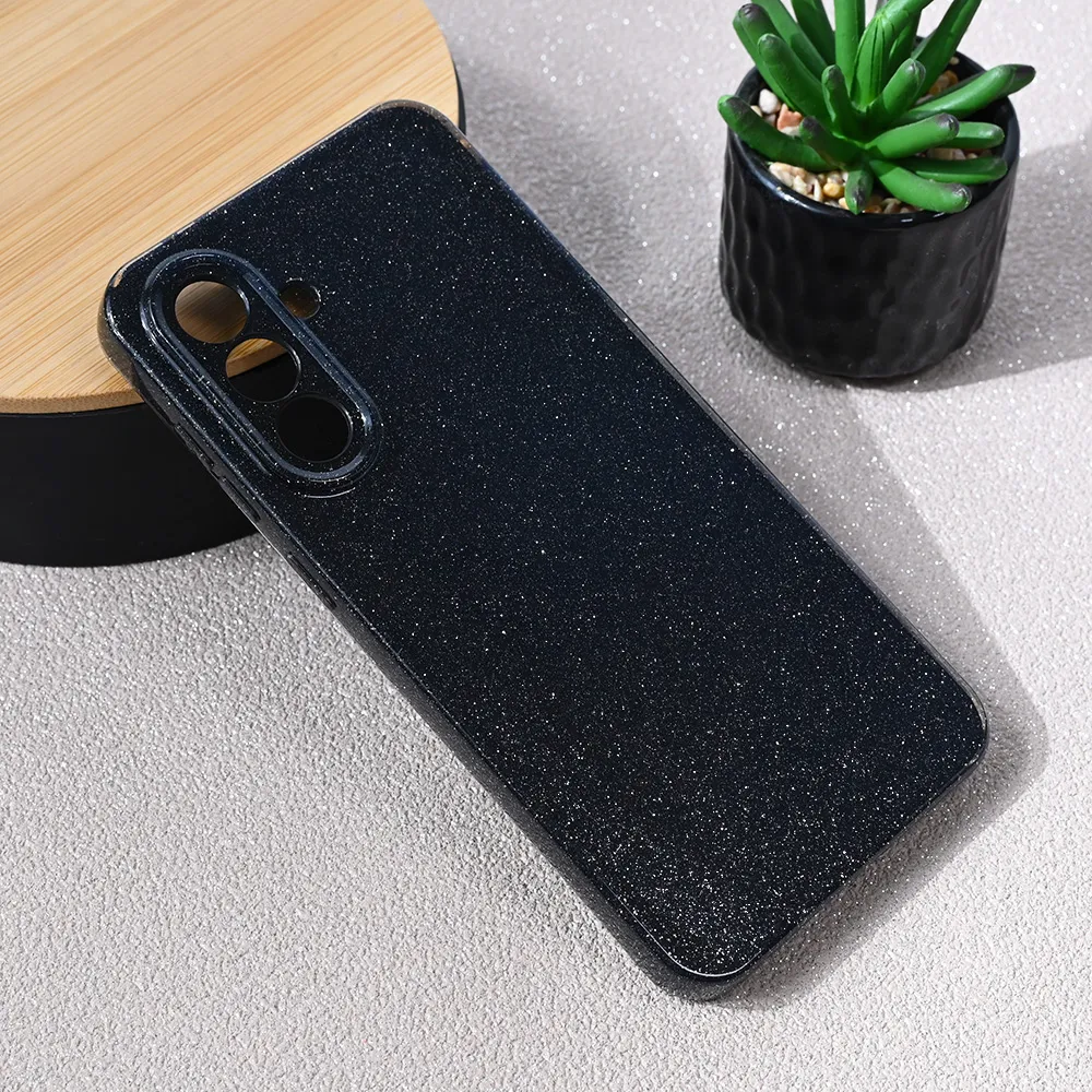 Torbica Sparkle Dust za Samsung A366B Galaxy A36 5G crna