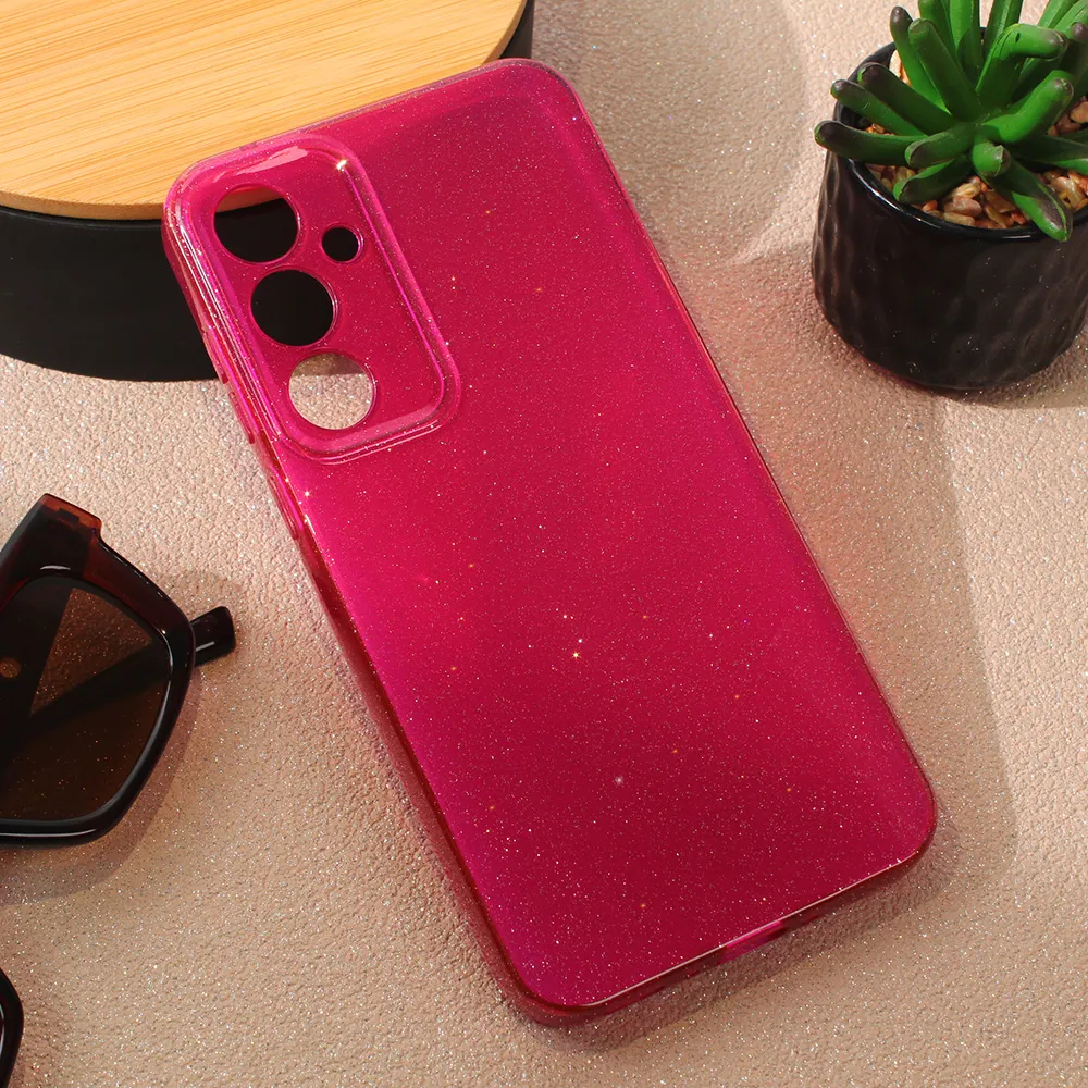 Torbica Sparkle Dust za Samsung A556B Galaxy A55 5G bordo