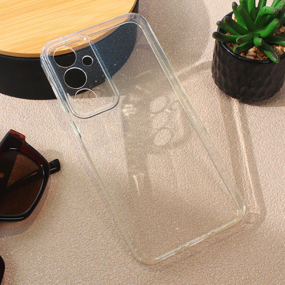 Torbica Sparkle Dust za Samsung A556B Galaxy A55 5G transparent