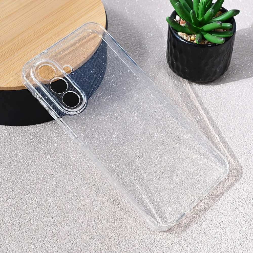 Torbica Sparkle Dust za Samsung A566B Galaxy A56 5G transparent