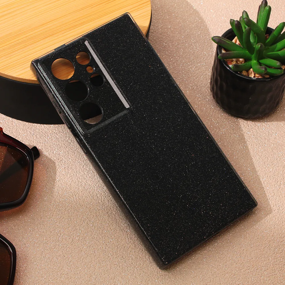Torbica Sparkle Dust za Samsung S928B Galaxy S24 Ultra crna