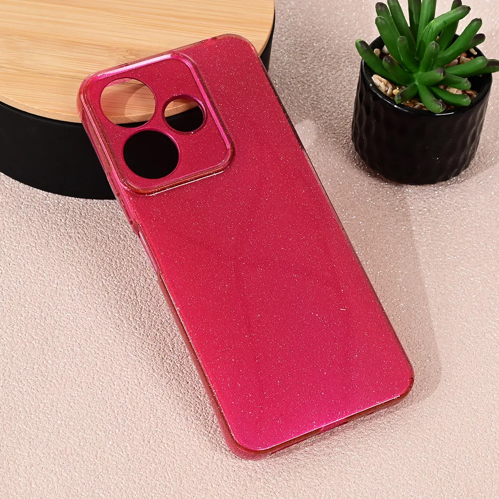 Torbica Sparkle Dust za Xiaomi Redmi 13 4G bordo
