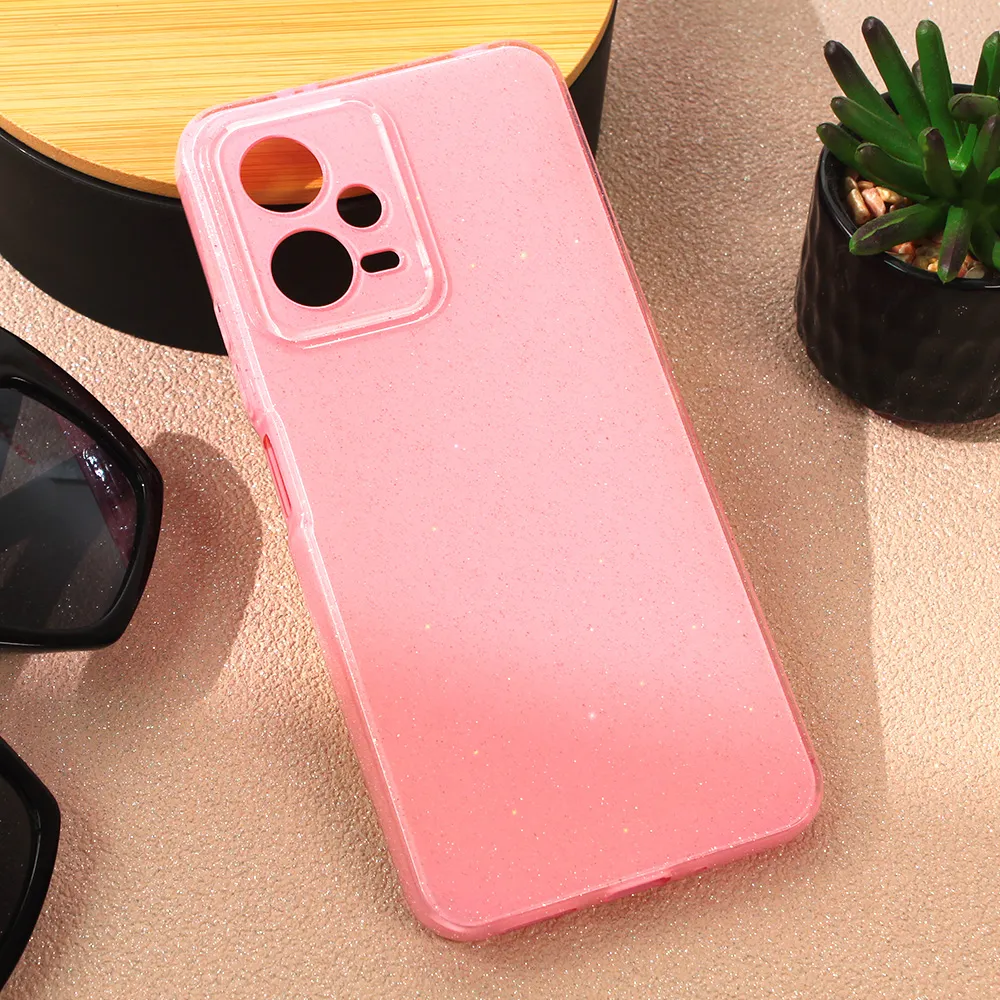 Torbica Sparkle Dust za Xiaomi Redmi Note 12 5G (EU) roze