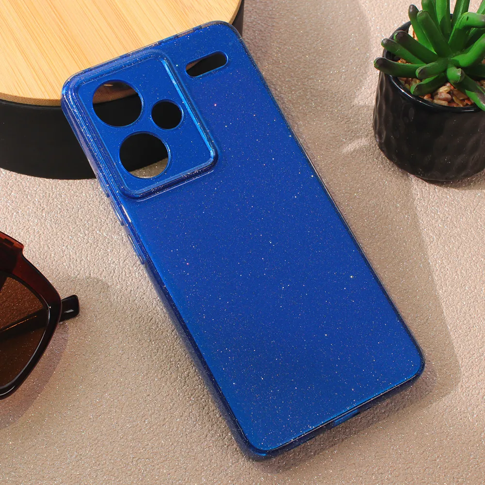 Torbica Sparkle Dust za Xiaomi Redmi Note 13 Pro Plus tamno plava