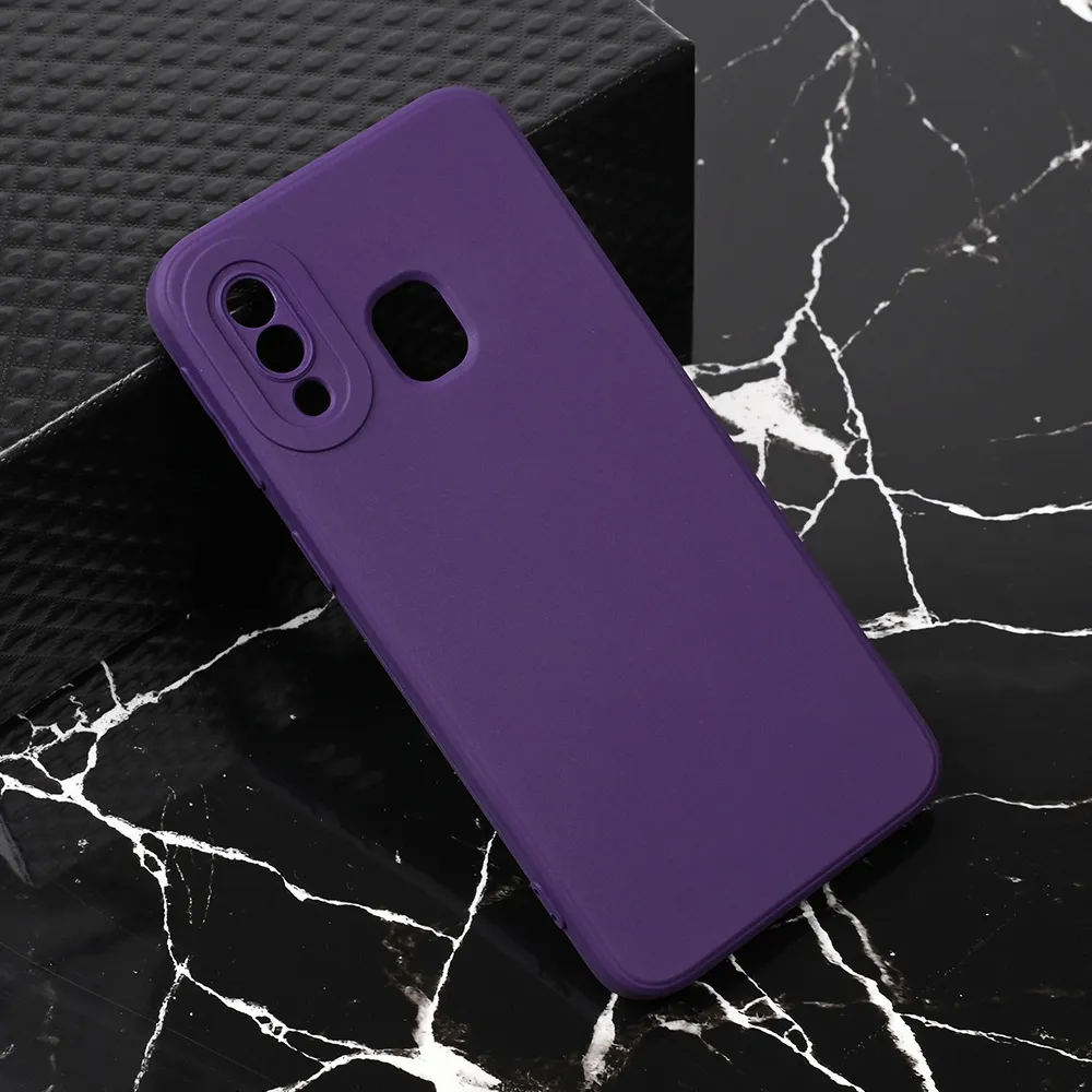Torbica Teracell Giulietta za Samsung A405F Galaxy A40 mat tamno ljubicasta