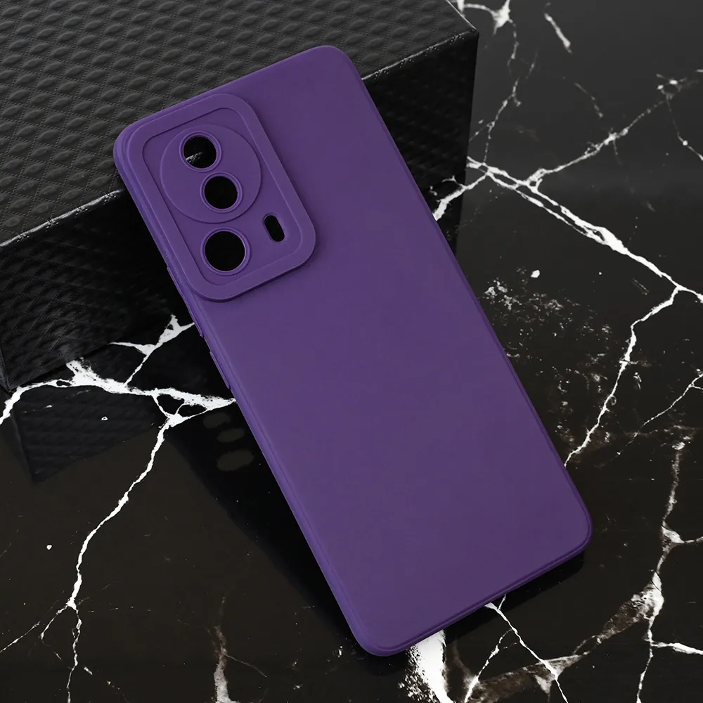 Torbica Teracell Giulietta za Xiaomi 13 Lite mat tamno ljubicasta