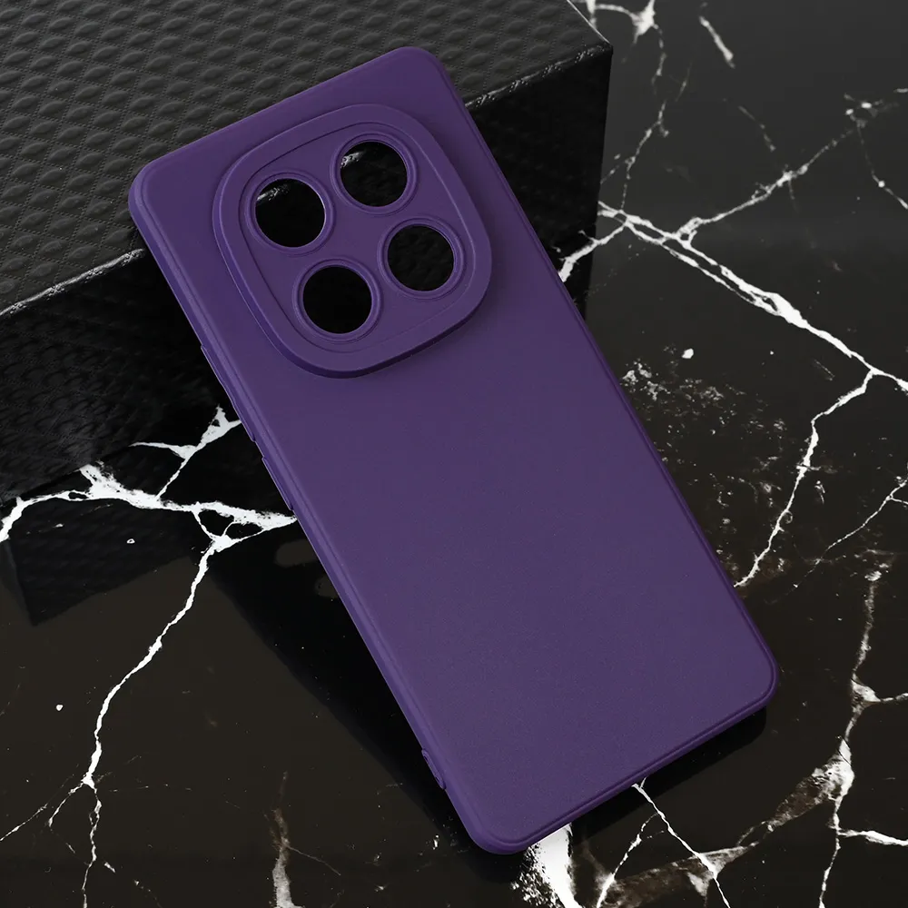 Torbica Teracell Giulietta za Xiaomi Redmi Note 14 Pro 5G mat tamno ljubicasta