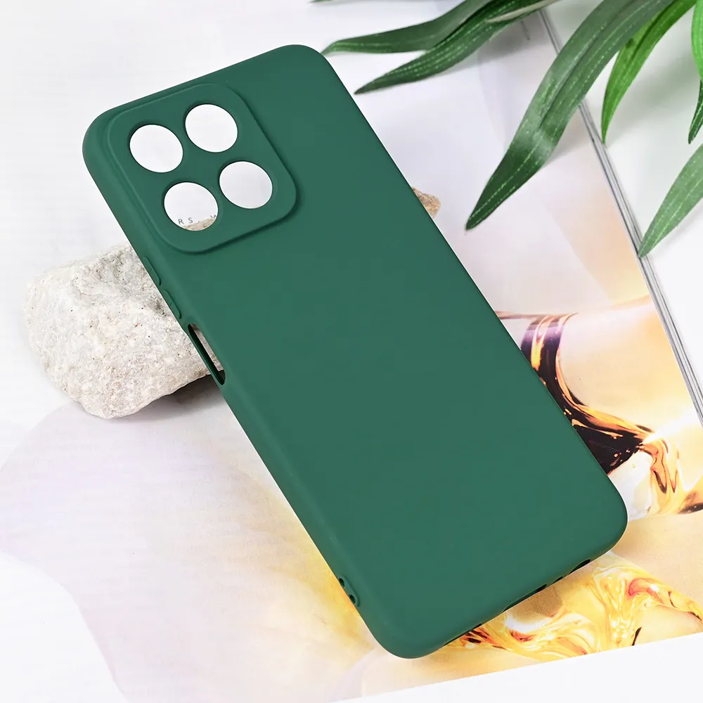Torbica Teracell Soft Velvet za Honor 200 Smart/Honor X7c tamno zelena