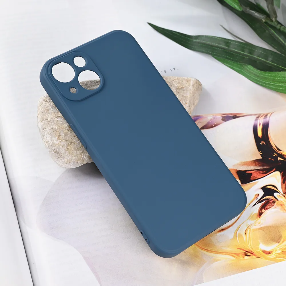 Torbica Teracell Soft Velvet za iPhone 13 6.1 plava