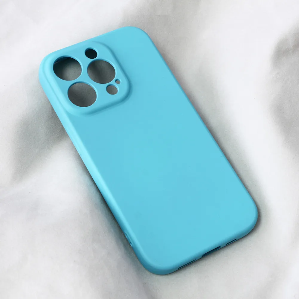 Torbica Teracell Soft Velvet za iPhone 14 Pro 6.1 mint