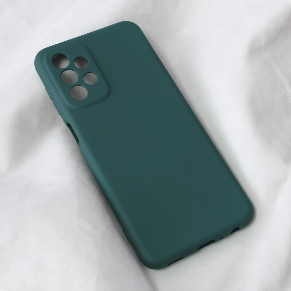 Torbica Teracell Soft Velvet za Samsung A235F Galaxy A23 4G/5G tamno zelena