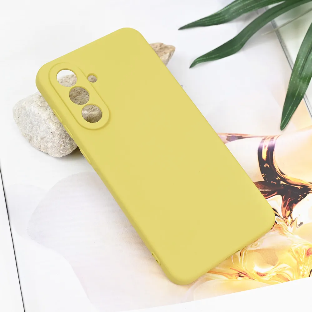 Torbica Teracell Soft Velvet za Samsung A566B Galaxy A56 5G zuta