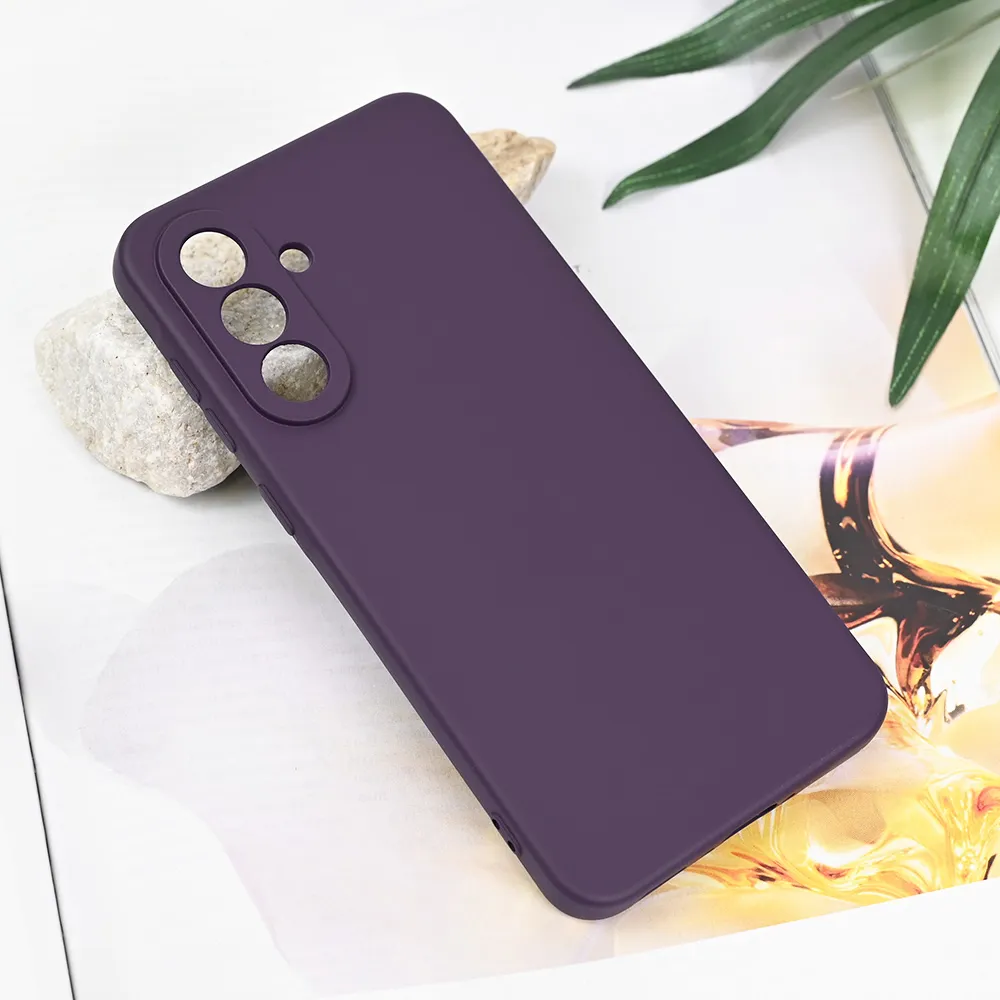 Torbica Teracell Soft Velvet za Samsung A566B Galaxy A56 5G ljubicasta
