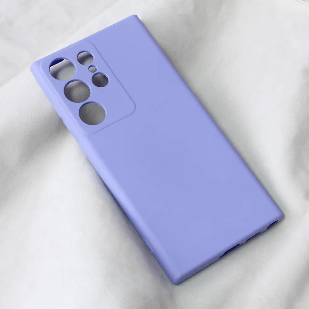 Torbica Teracell Soft Velvet za Samsung S918B Galaxy S23 Ultra ljubicasta