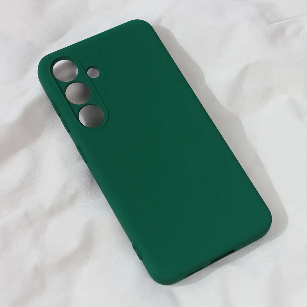 Torbica Teracell Soft Velvet za Samsung S921B Galaxy S24 tamno zelena