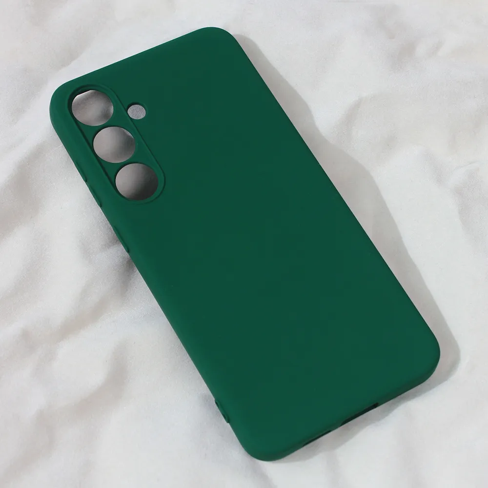Torbica Teracell Soft Velvet za Samsung S926B Galaxy S24 Plus tamno zelena
