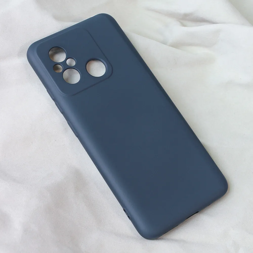 Torbica Teracell Soft Velvet za Xiaomi Redmi 12C tamno plava