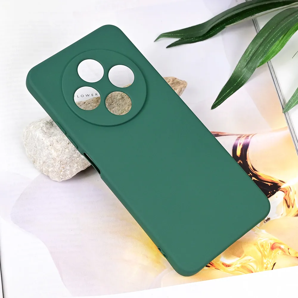 Torbica Teracell Soft Velvet za Xiaomi Redmi 14C/Redmi A4 tamno zelena
