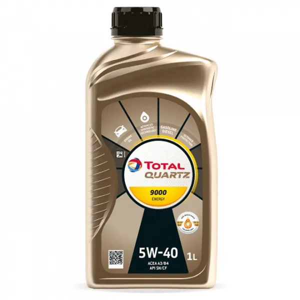 Total Quartz  9000 motorno ulje 5W40 1 L