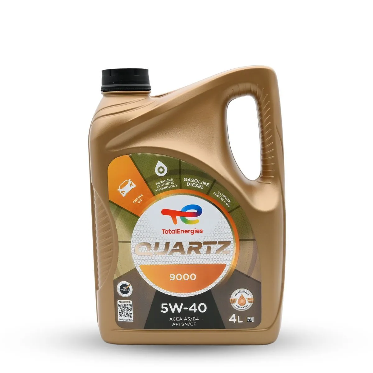 Total Quartz  9000 motorno ulje 5W40 4 L