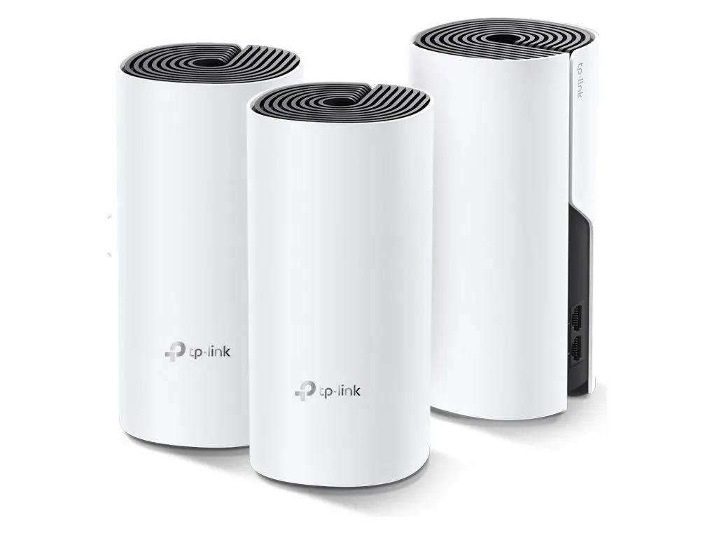 TP LINK Mrežni mesh sistem TP-LINK DECO E4(3-PACK) Wi-Fi/AC1200/867Mbps/300Mbps/2x LAN/2 antene