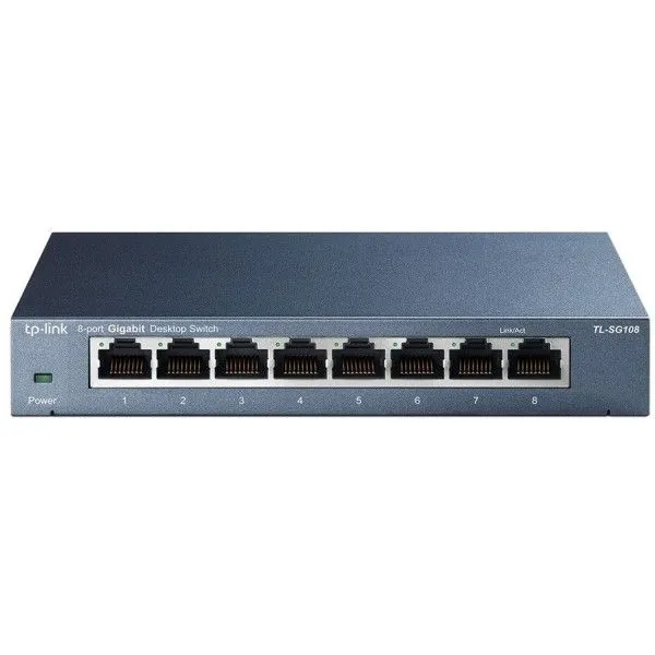 TP LINK Switch 8P TP-LINK TL-SG108 Metall